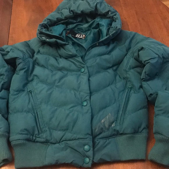 FOX Racing Puffer bomber Jacket w/ HOOD Medium - Picture 7 of 16